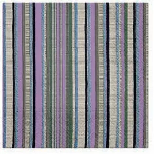 [Z] SALVETES 33X33 STRIPE TEXTURE VIOLET, Paw Decor Collection