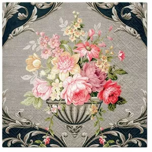 Papīra salvetes Paw Decor Collection PL11SDL120116 33×33 cm, Royal Bouquet, 20 gab.