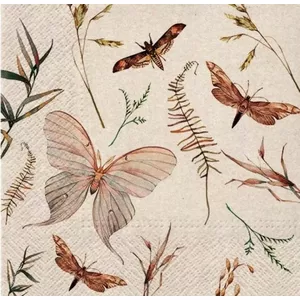Papīra salvetes Paw Decor Collection PL11SDLE031700 33x33 cm, 100% pārstrādātas