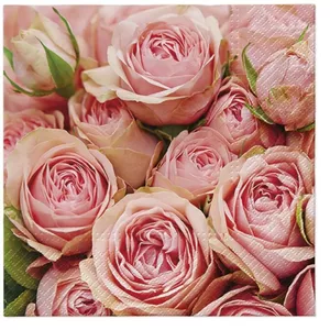 Paper napkins Paw Decor Collection PL11TL120300 33x33 cm – floral print