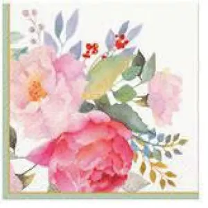 Papīra salvetes Paw Decor Collection Tender Bouquet PL11SDL138800 33×33 cm, 20 gab.