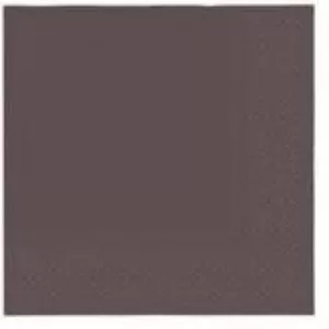 Paper napkins Paw Decor Collection PL11SDL111007 33x33 cm, unicolor chocolate, 20 pcs