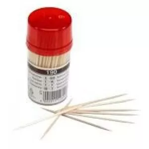 Papstar 12694 zobu bakstāmais Apaļš 190 pcs