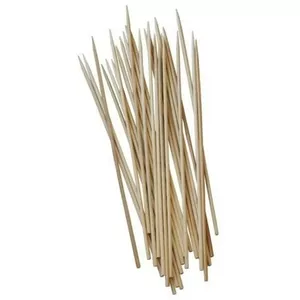 Bamboo skewers Papstar DE1816623 0.3×25 cm, pack of 1000 — bamboo sticks for food