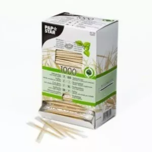Bamboo skewers Papstar ZOBU 6.6 cm, pack of 1000