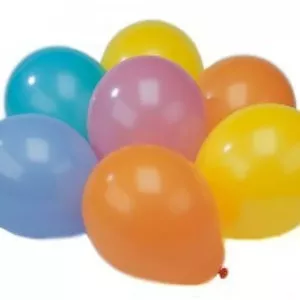 Latex toy balloons Papstar 18716 multicolour 19 cm (10 pcs)