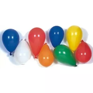 Ūdens bumbas Papstar DE1818973, 100 gab., diametrs 9–10 cm, dažādās krāsās