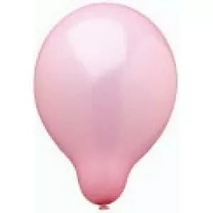 Latex balloons Papstar DE1819888 25 cm pink, pack of 10, helium-fillable