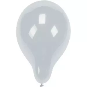 Balloons Papstar DE1818987 25 cm white, pack of 10, helium-fillable