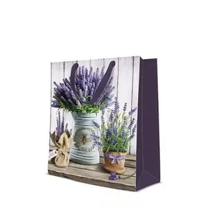 DĀVANU MAISIŅŠ 17X17X6CM LAVENDER IN BUCKET, Paw Decor Collection