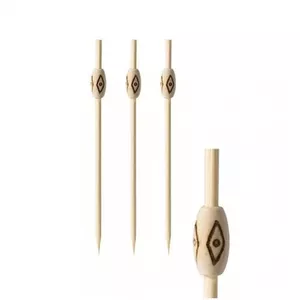 Bamboo food skewers Papstar MALI 12 cm – pack of 100