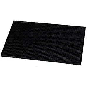 Rubber Bar Mat Stalgast PL32473910 45×30 cm Black