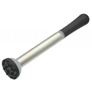 Cocktail muddler Bar Craft GB40KCBCMUDD stainless steel handle, silicone-teethed head, 21 cm