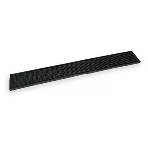 Rubber Bar Mat WAS DE1239998590 59×8×1 cm Black