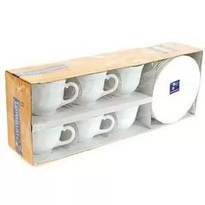 Tea set Luminarc TRIANON 22 cl, tempered glass, 6 pieces