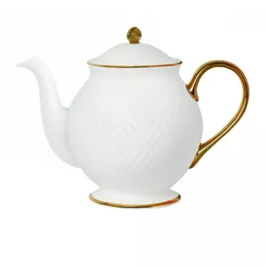 Teapot Quality Ceramic E CLAT GOLD 1 L — Ceramic teapot, 1 L, model TH04IP3308