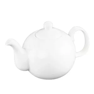 Teapot Wilmax OLIVIA 1100 ml Porcelain with Built-in Mesh Filter and Ventilated Lid