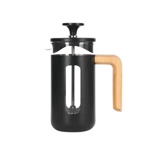 Френч-пресс La Cafetiere Pisa 3 чашки черный — 350 мл боросиликатное стекло, корпус нержавеющая сталь, тонкое сетчатое сито