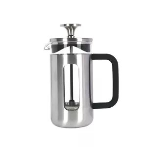 French press La Cafetiere Pisa 3 Cups (350 ml) borosilicate glass, stainless steel frame, spare mesh
