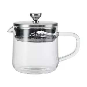Teapot La Cafetiere GB40LCTEAGLS2CP 550 ml (2 cups) borosilicate glass with stainless steel body and infuser