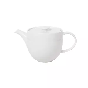 Porcelain teapot Leela Baralee FINE PLUS 1 L, white — 1.0 L capacity, porcelain