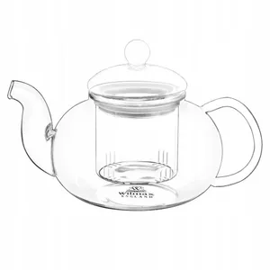 Glass teapot Wilmax GB75WL-888814A 1550 ml with removable glass strainer