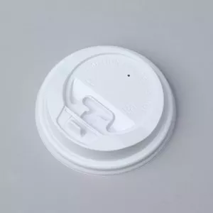 Картонные крышки для стаканов Arkolat D80 мм, защёлкивающиеся, упаковка 100 шт.
