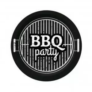 Vienreizējās BBQ šķīvji Paw Decor Collection PL11PPD1001718 18 cm, 10 gab.