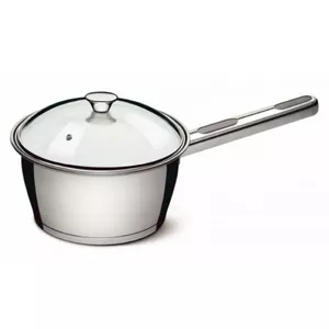 Saucepan Tramontina BR0162651/164 1.6 L, 16 cm, stainless steel, three-ply base, glass lid