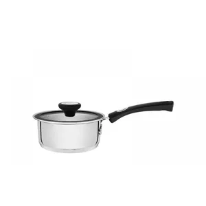 Saucepan Tramontina Solar 16 cm, 1.4 L, stainless steel, three-ply bottom, induction compatible
