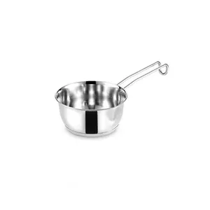 Saucepan tescoma GRANDCHEF IT10724812 12 cm 500 ml — stainless steel, induction-compatible, three-layer bottom