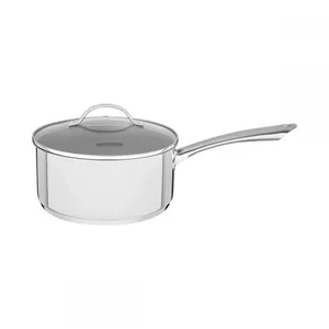 Saucepan Tramontina UNA Ø16 cm stainless steel 1.4 L induction compatible with glass lid