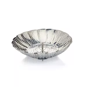 Пароварка 23 см KitchenCraft GB40KCSTEAM23 складная корзина из нержавеющей стали