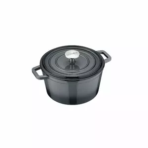 Чугунная кастрюля Berndes B.IRON 24 см, 3,75 л, черная