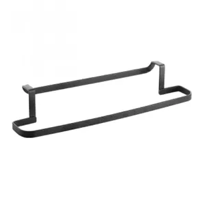 Hanging Rack METALTEX LAVA GALILEO UZ 30x8x5 cm Black Stainless Steel Touch Therm Coating