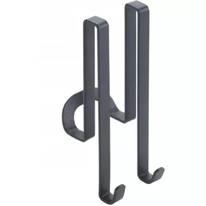 Pakarināma plaukta METALTEX LAVA ORIGIN IT0140.11.09 5×6×14 cm melna nerūsējošā tērauda ar Touch Therm® pārklājumu