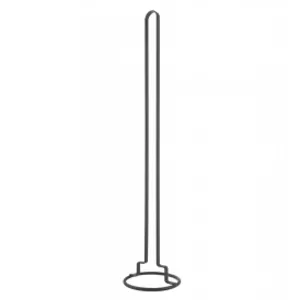 Toilet Paper Stand METALTEX IT0140.11.30 Black Stainless Steel 12 cm Ø, 58 cm H