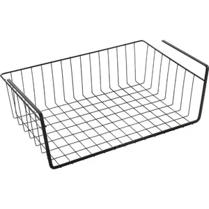 Under-shelf Basket METALTEX KANGURO-40 40×26×14 cm Black Stainless Steel