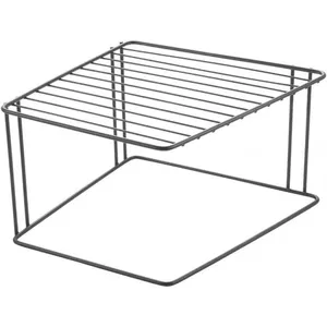 Corner Shelf METALTEX Lava Box 25×25×15 cm Black Stainless Steel IT0136.13.01
