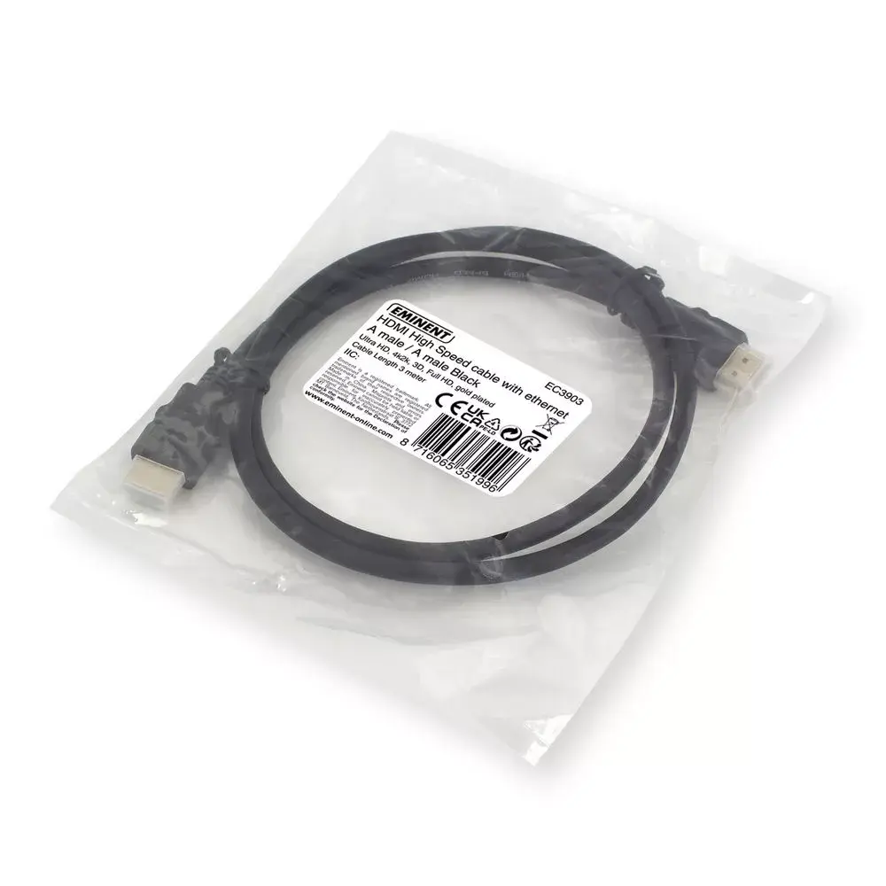 HDMI кабель Ewent OEM 3 метра Photo 2