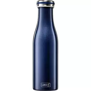 Thermal Bottle Lurch DE55240852 500 ml, stainless steel vacuum, dark blue metallic finish