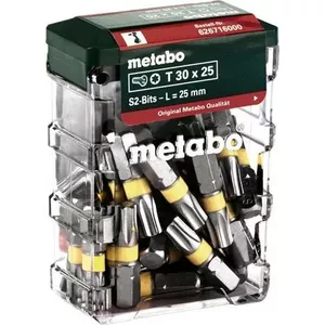 Screwdriver Bit Set Metabo SP T30 25 mm, 25 pieces