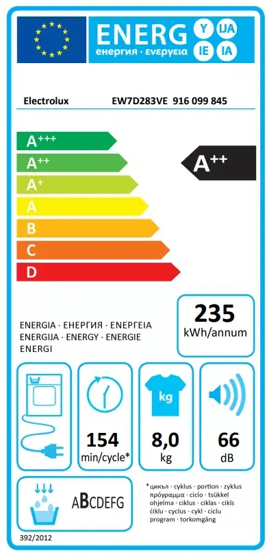 Austiņas Electrolux EW7D283VE Photo 2
