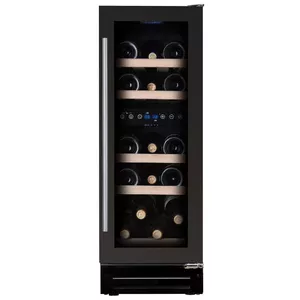 Wine cooler Dunavox DAUF-17.58DBH dual zone, 17-bottle capacity, energy class E, undercounter/freestanding