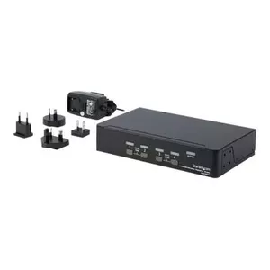 KVM slēdzis StarTech.com 4 Port DisplayPort 4K 60Hz USB Audio