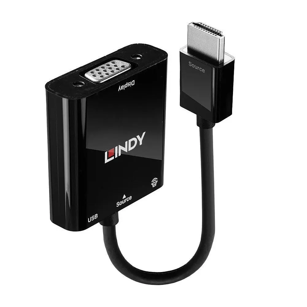 HDMI uz VGA un audio pārveidotājs