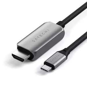 USB grafikas adapteris Satechi ST-YH8KCM 7680 x 4320 pikseļi Melns Sudrabs