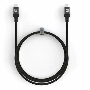 USB-C to USB-C cable Evelatus ETKCB-746CC2BK — 2 m, 60 W (20 V, 3 A)