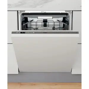 Iebūvējama trauku mazgājamā mašīna WHIRLPOOL W0I D751A X — 60 cm, 14 vietas, enerģijas klase B, 41 dB, 10 programmas
