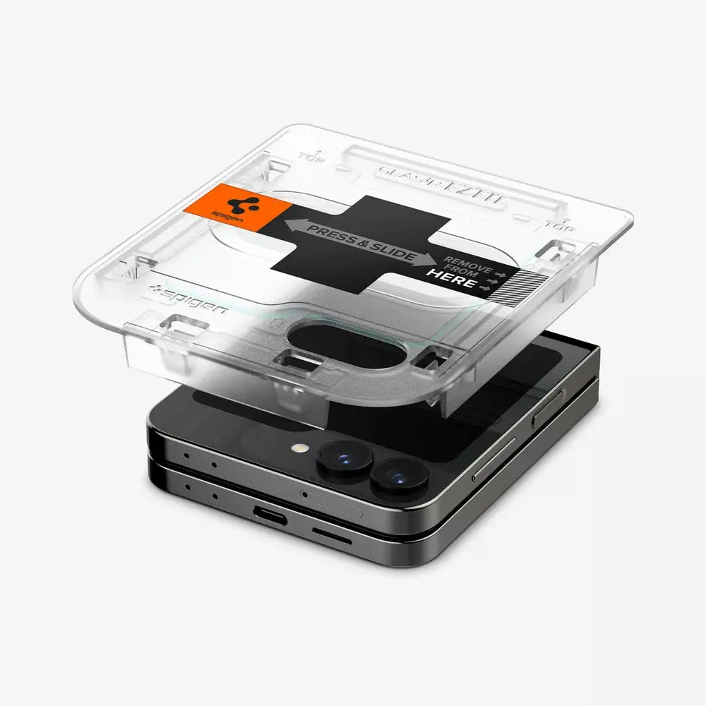 Защитное стекло Spigen GLAS.tR EZ Fit Samsung Galaxy Z Flip 6 Photo 2
